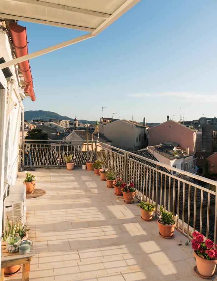 Roof Garden House Leilighet Corfu  Eksteriør bilde